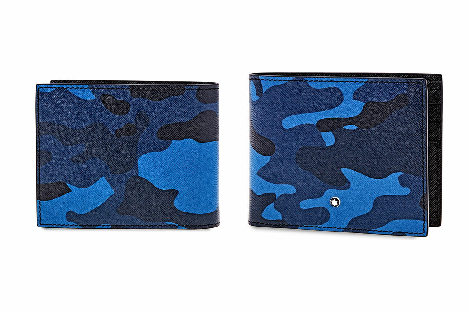 Ví Montblanc Sartorial Wallet 6cc Camouflage Blue MB118674