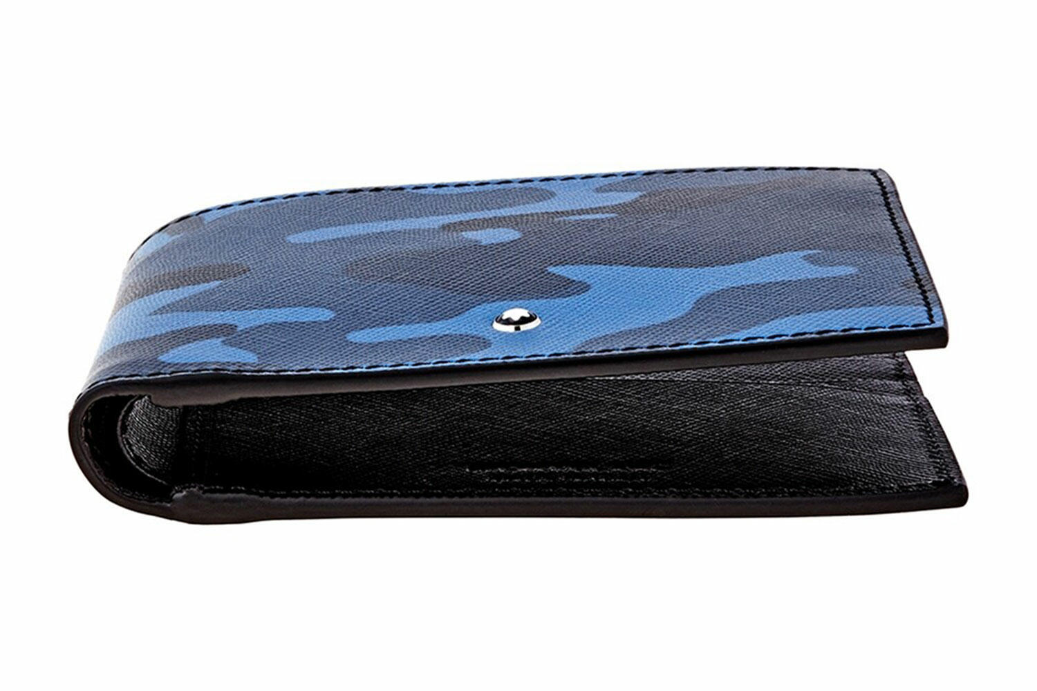 Ví Montblanc Sartorial Wallet 6cc Camouflage Blue MB118674