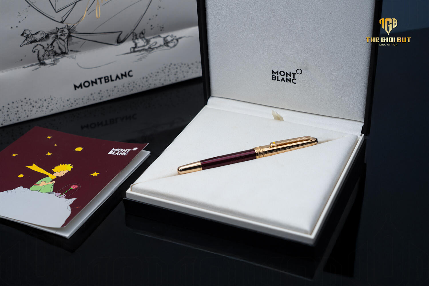 Montblanc Meisterstuck Le Petit Prince Planet Doue Rollerball Pen Mb125300 Box