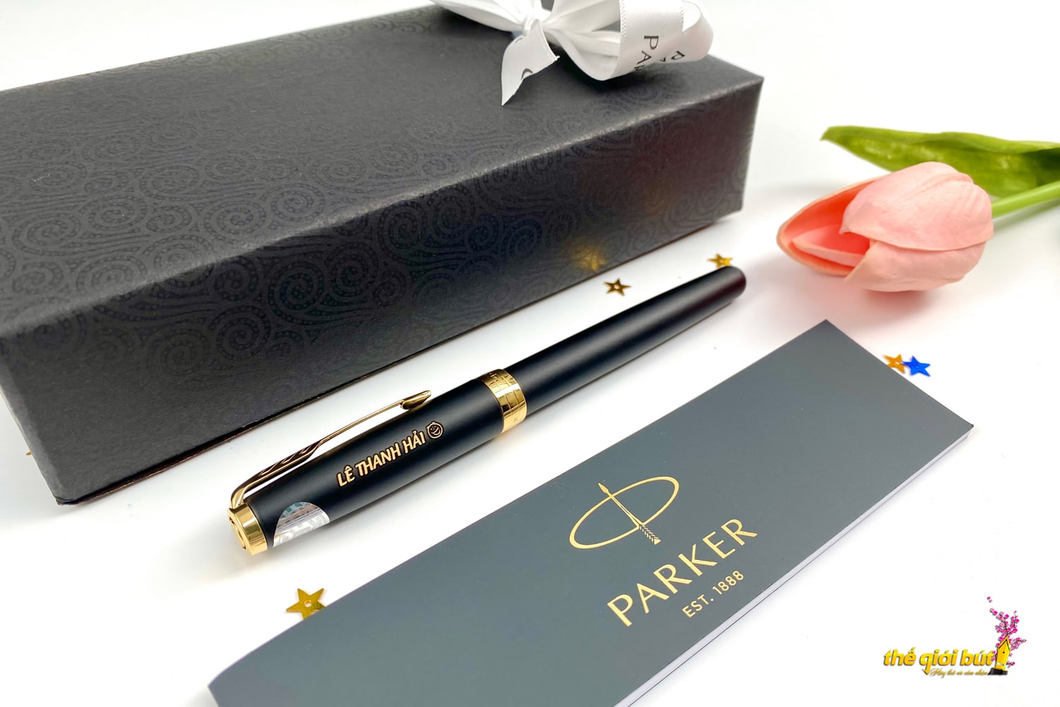 Bút dạ bi Parker Sonnet Matte Black GT Rollerball 1931518