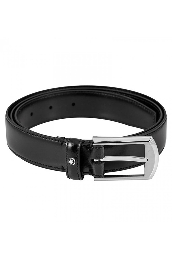 Thắt lưng Montblanc Classic Line Black Leather Belt 11711195
