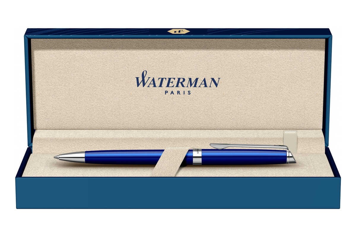 Bút bi Waterman Hemisphere Bright Blue CT Ballpoint Pen 2042968
