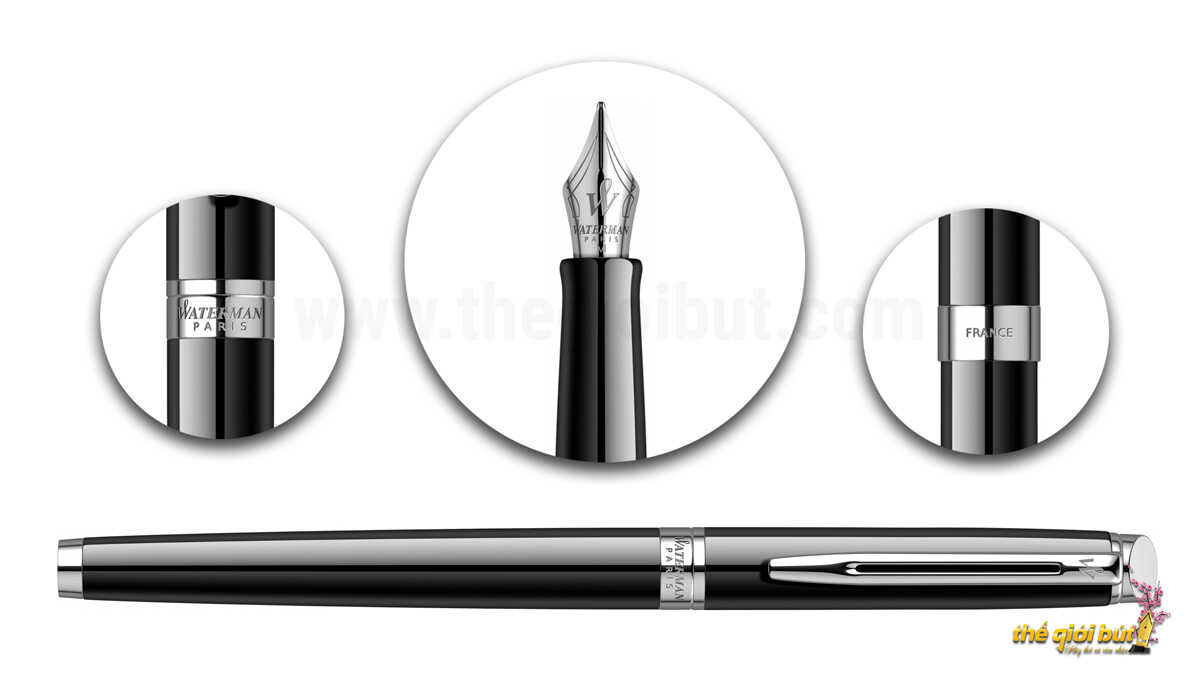 Bút máy Waterman Hemisphere Essential Black CT Fountain Pen