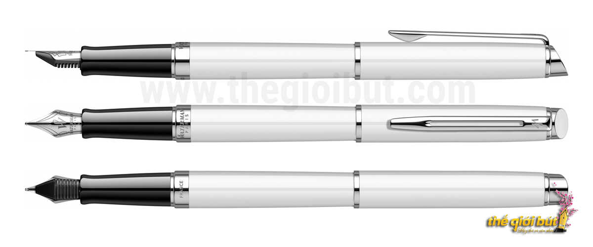 Bút máy Waterman Hemisphere Essential White Fountain Pen