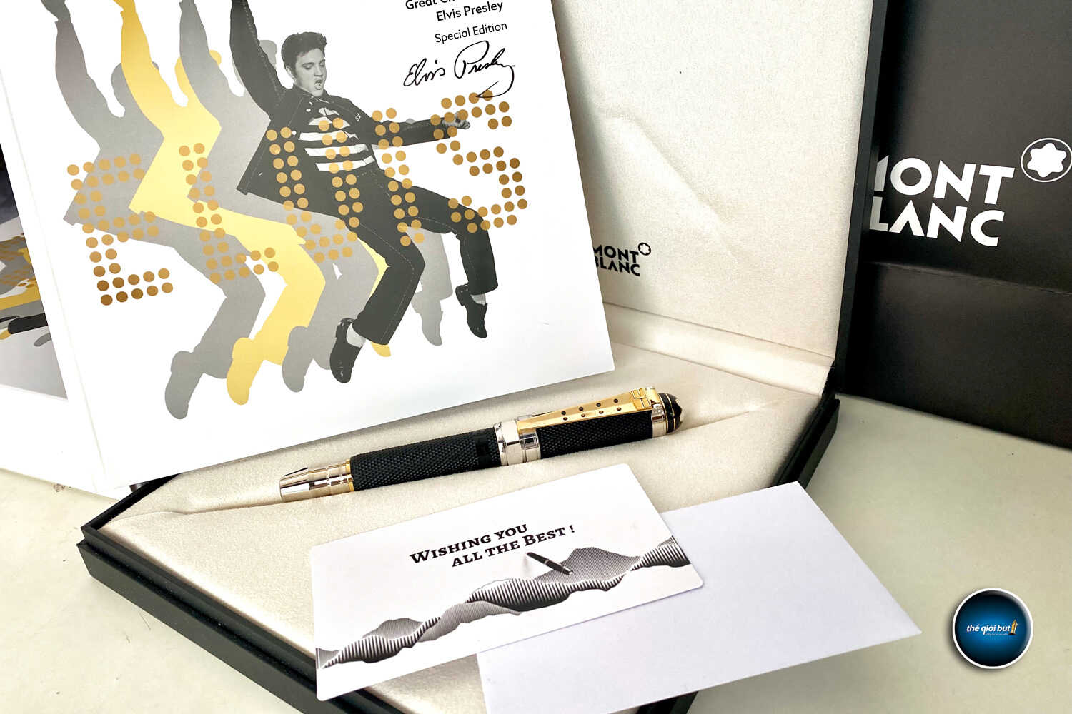 Bút dạ bi Montblanc Great Characters Elvis Presley Rollerball 125505