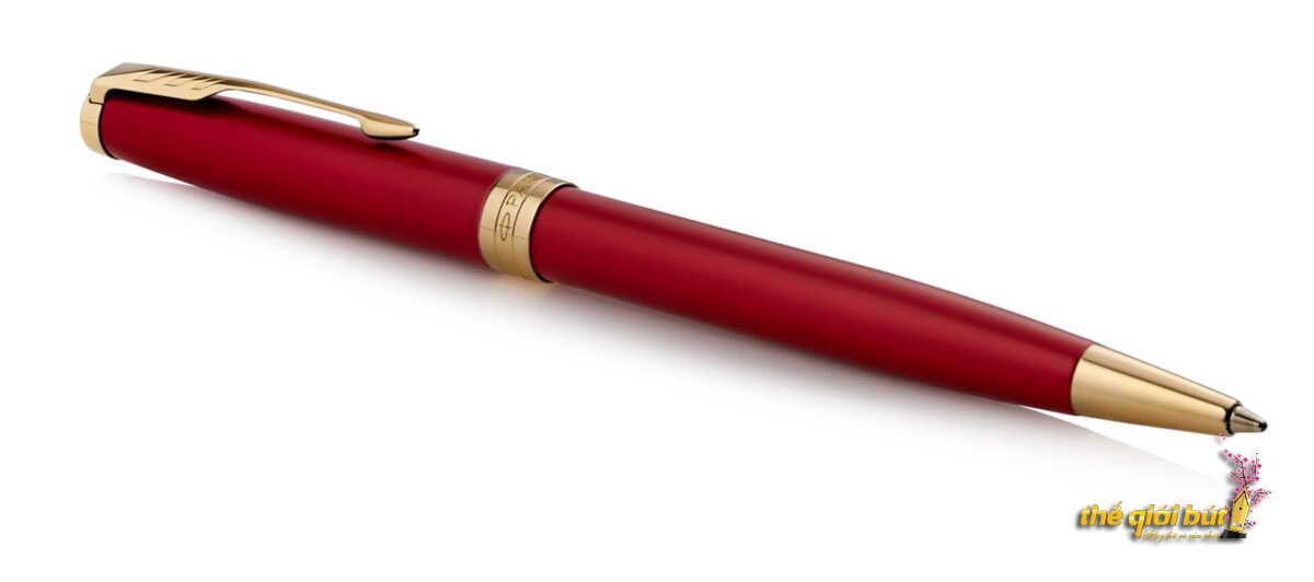 Bút bi Parker Sonnet Red Lacquer GT Ballpoint Pen 1931476