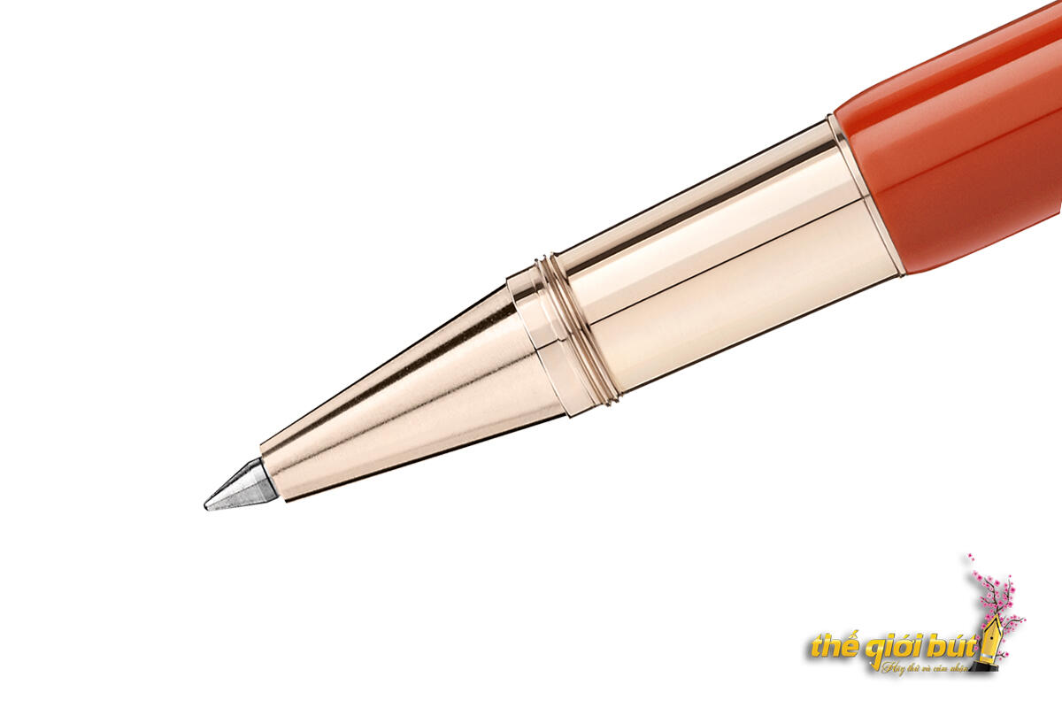 Bút dạ bi Montblanc Heritage Rouge et Noir Spider Metamorphosis SE Coral Rollerball