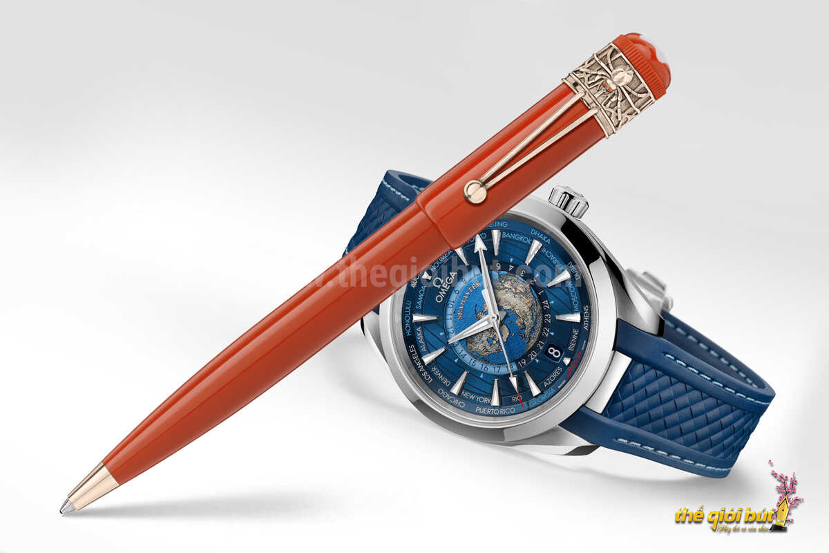 Bút bi Montblanc Heritage Spider Metamorphosis SE Coral Ballpoint Pen