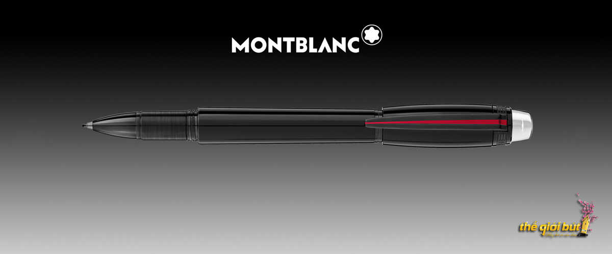 Bút dạ kim Montblanc Starwalker Midnight Fineliner Pen MB105656