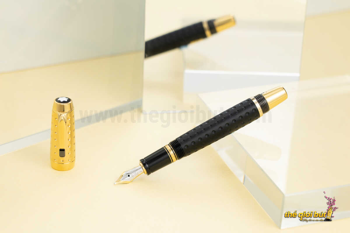 Bút máy Montblanc Boheme Doue Gold Plated Fountain Pen