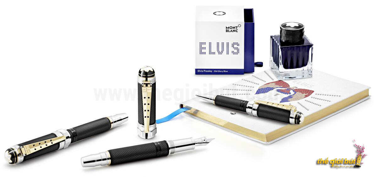 Bút bi Montblanc Great Characters Elvis Presley Ballpoint Pen 125506