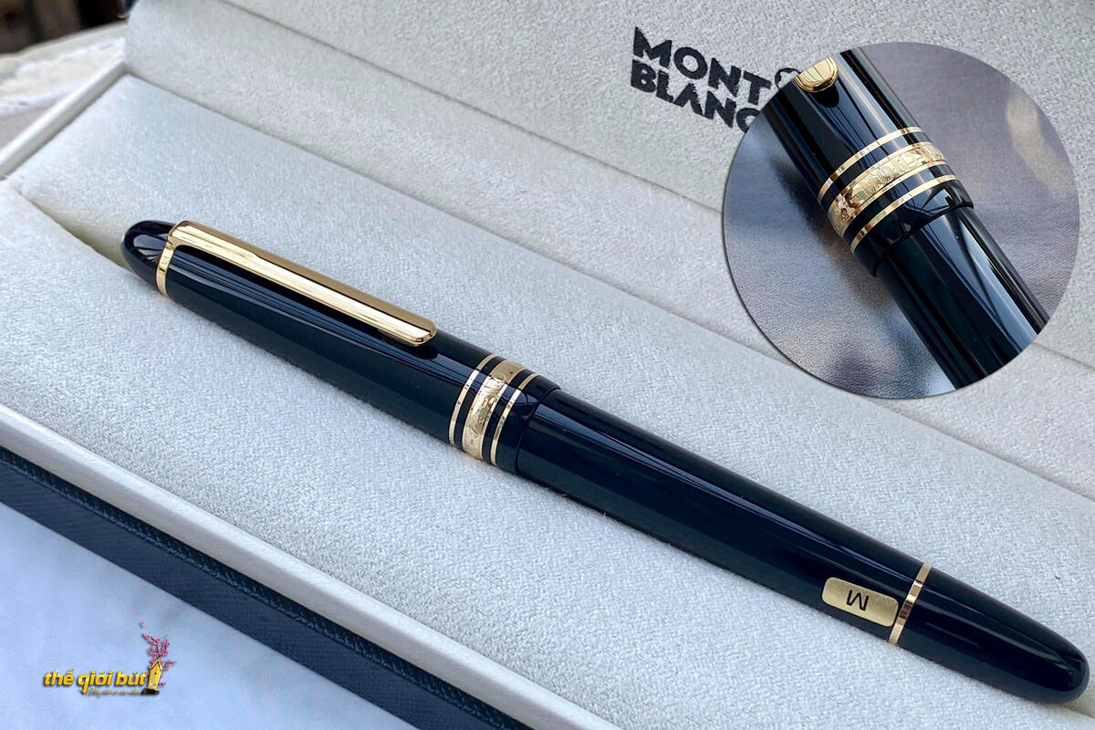 Bút máy Montblanc Meisterstuck Gold Coated Fountain Pen MB106514