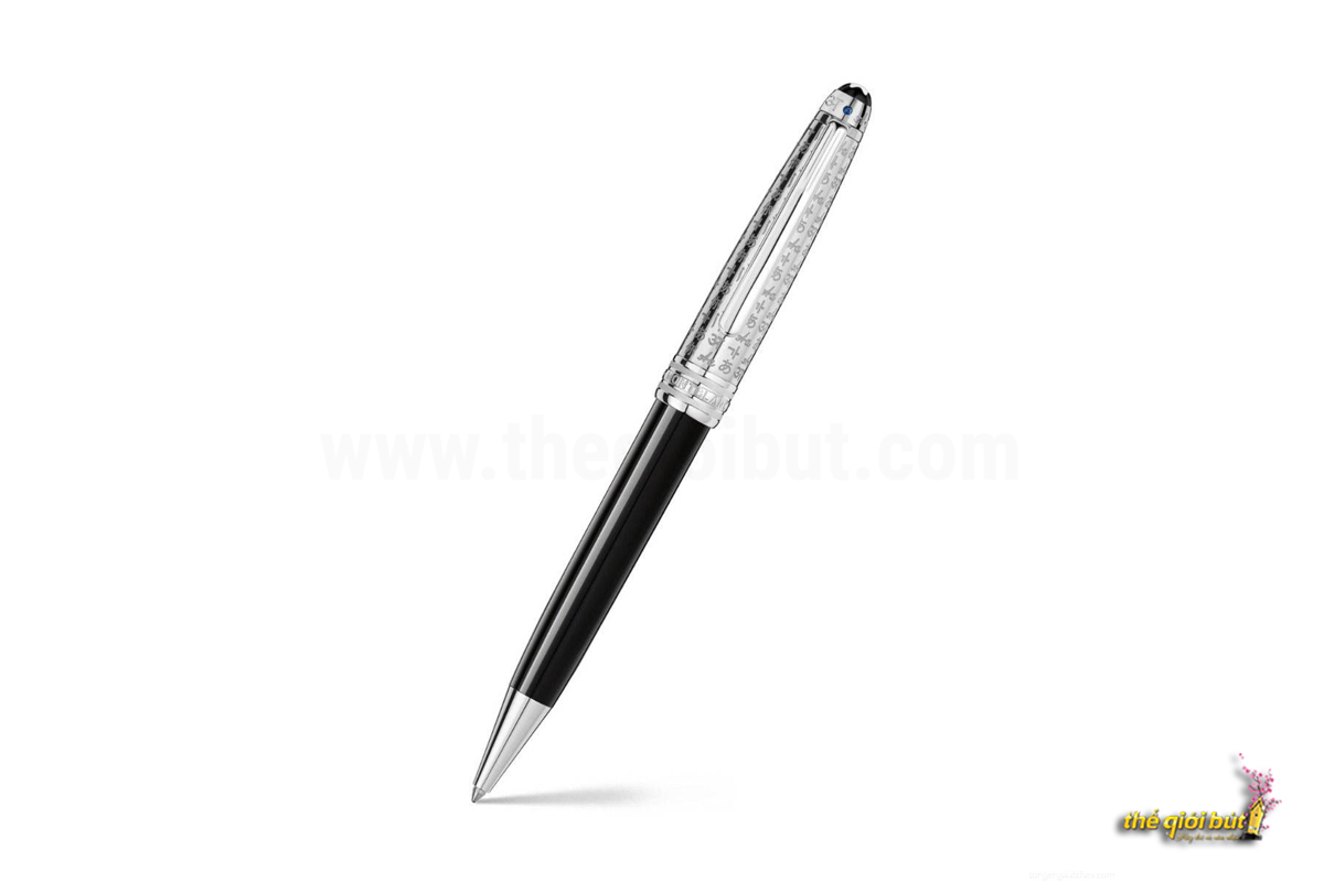 Bút bi Montblanc Meisterstuck Unicef Doue Platinum Classique Ballpoint Pen 116081