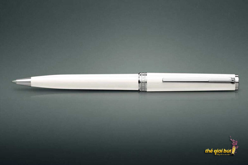 Bút bi Montblanc Pix White Ballpoint Pen MB114806