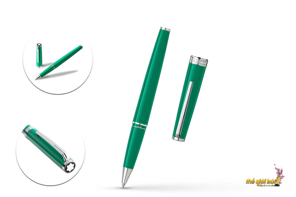 Bút dạ bi Montblanc Pix Emerald Green Rollerball Pen MB117660