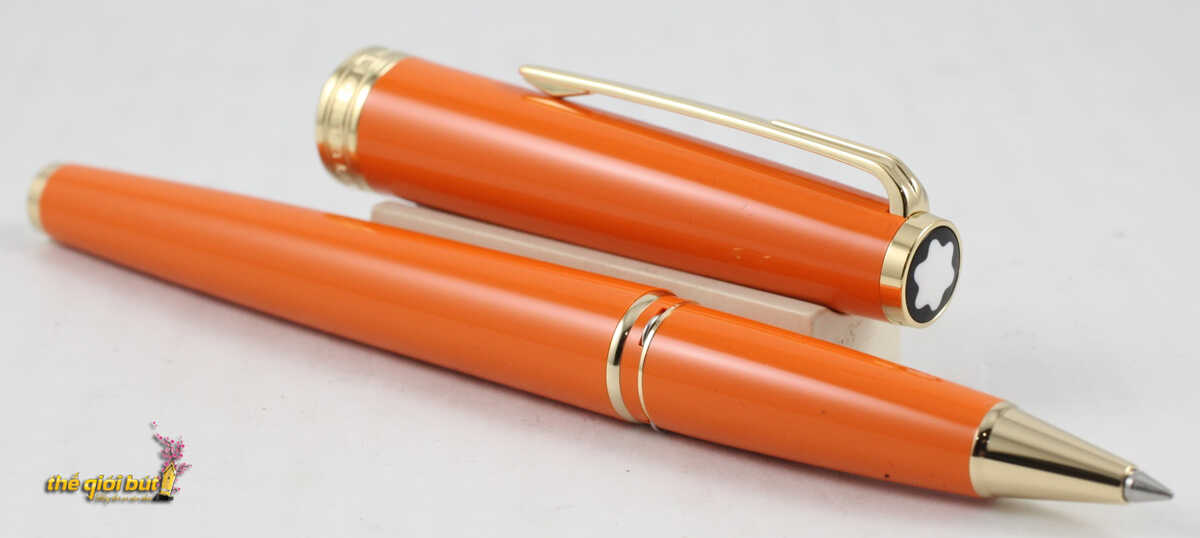 Bút dạ bi Montblanc Pix Manganese Orange Rollerball Pen MB119902