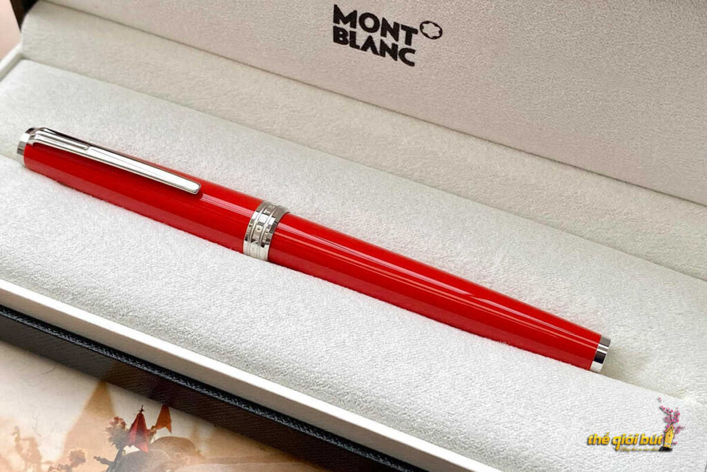 Bút dạ bi Montblanc Pix Red CT Rollerball Pen MB114813