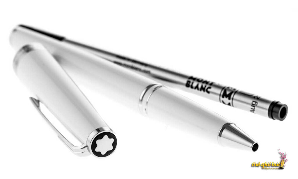 Bút dạ bi Montblanc Pix White Rollerball Pen MB114805