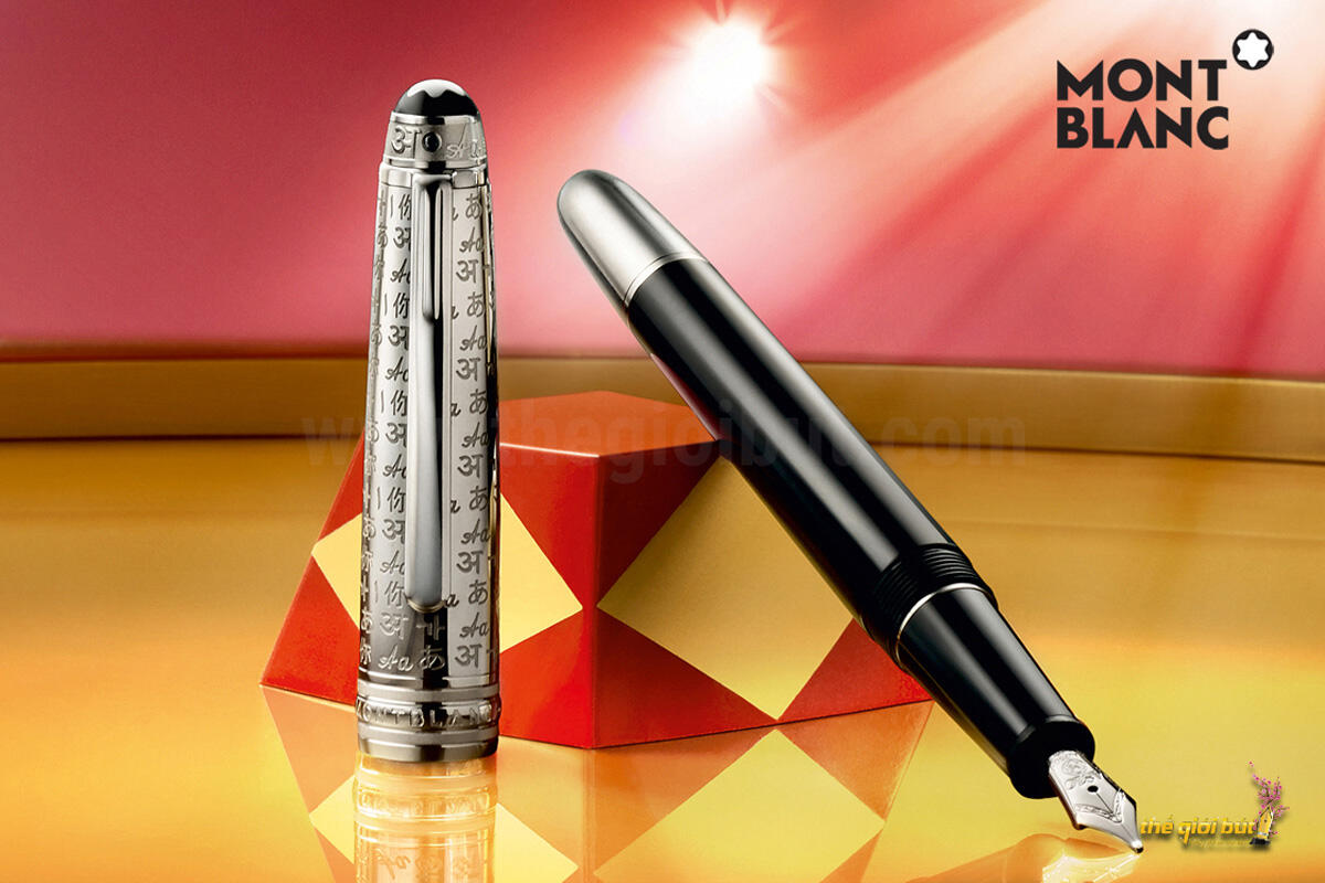 Bút máy Montblanc Meisterstuck Unicef Doue Platinum Classique Fountain Pen 116079