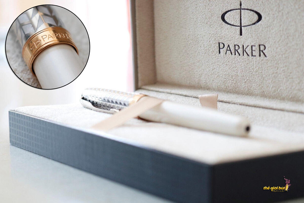 Bút dạ bi Parker Sonnet Metal & Pearl GT Rollerball S0947330