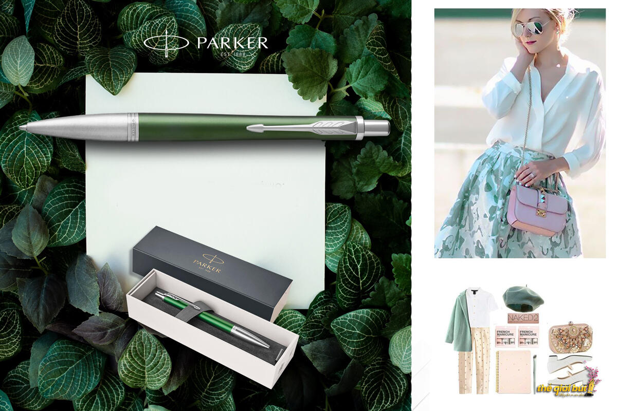 Bút bi Parker Urban Premium 2017 Green CT Ballpoint Pen 1931619