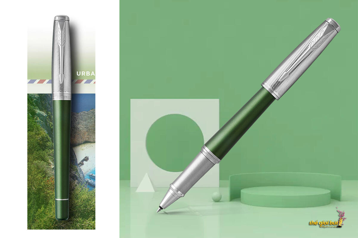 Bút dạ bi Parker Urban Premium 2017 Green CT Rollerball 1931618