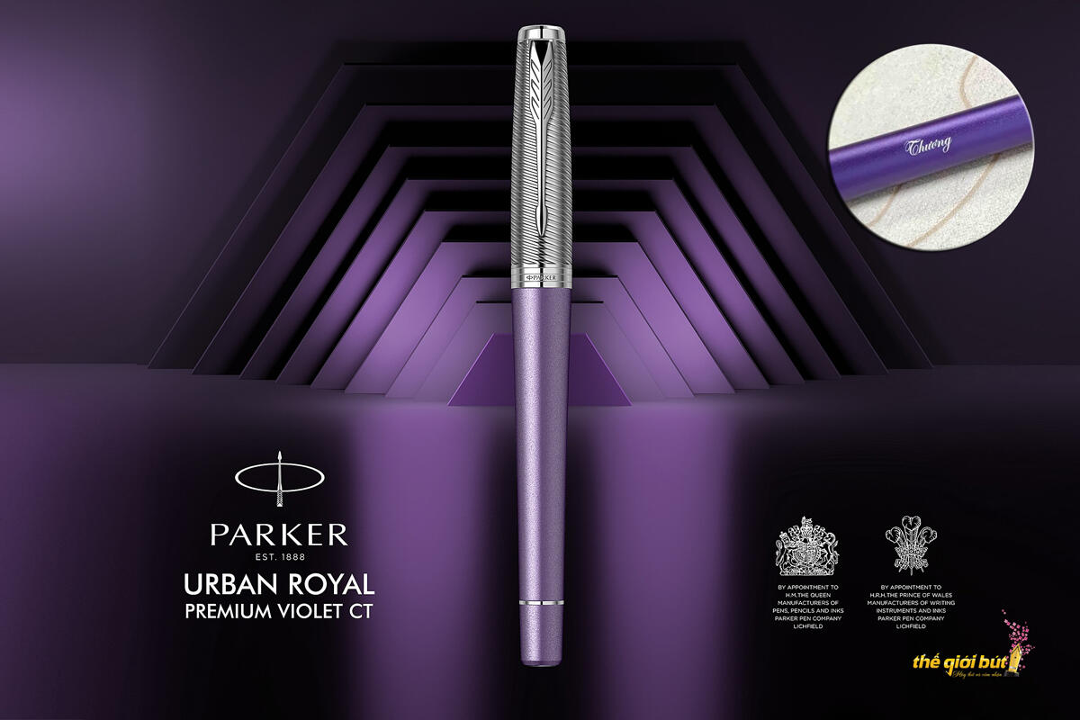 Bút máy Parker Urban Premium 2017 Violet CT Fountain Pen 1931621