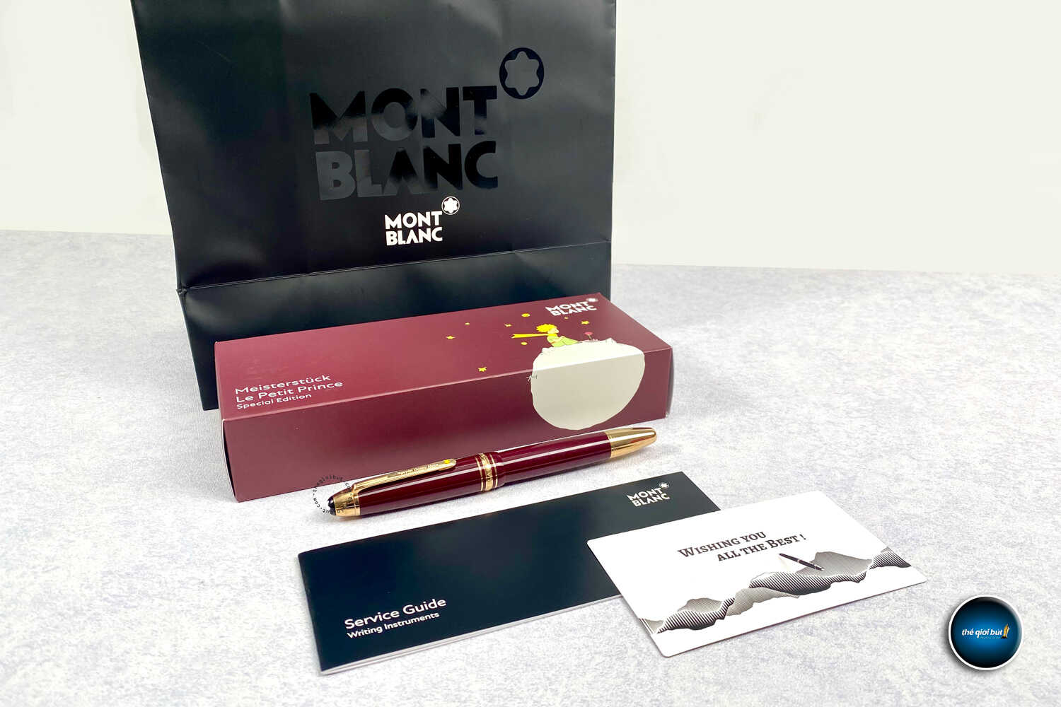 Bút máy Montblanc Meisterstuck Le Petit Prince Planet Legrand Fountain Pen MB125303