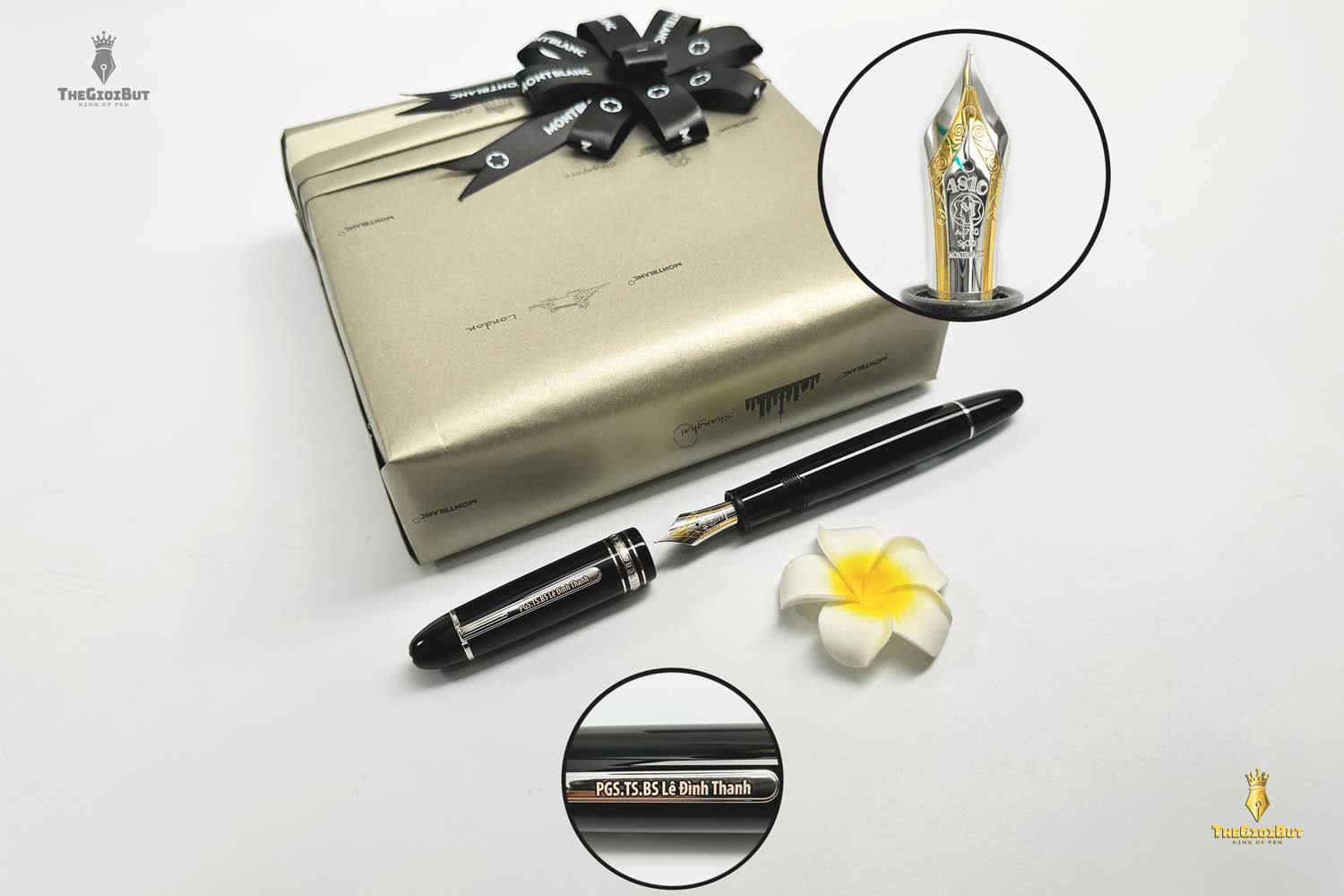 Montblanc Meisterstuck Platinum Coated 149 Fountain Pen MB14229