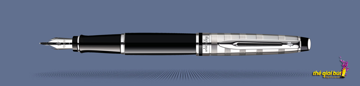 Bút máy Waterman Expert Deluxe Black CT Fountain Pen S0952320
