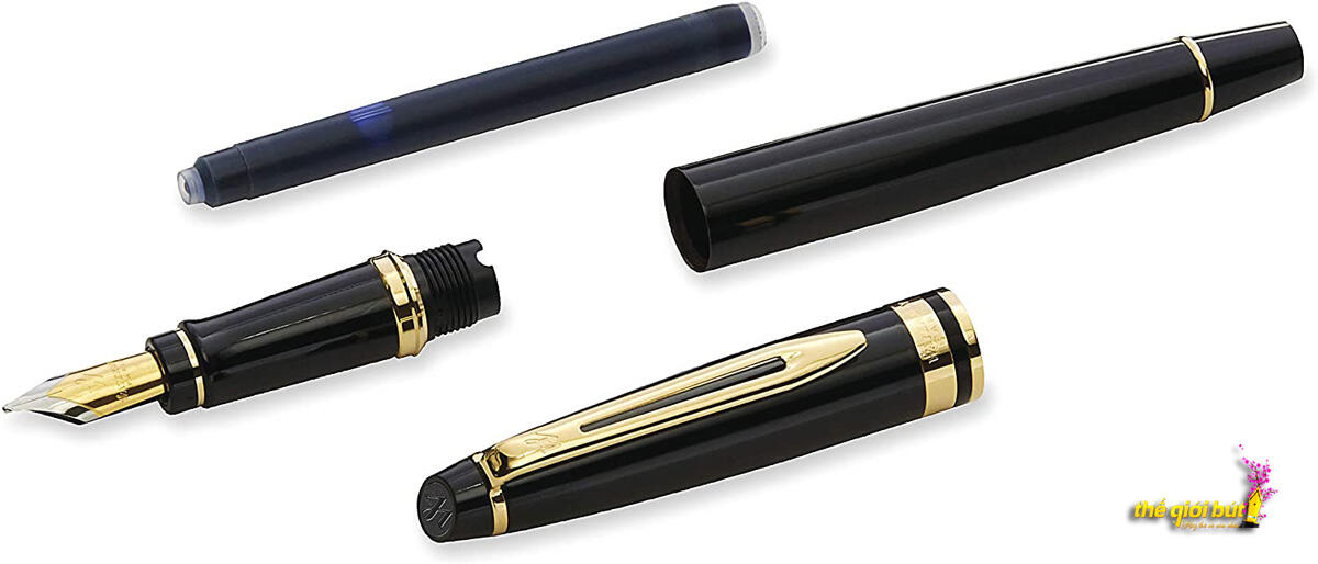 Bút máy Waterman Expert Black GT Fountain Pen S0951660