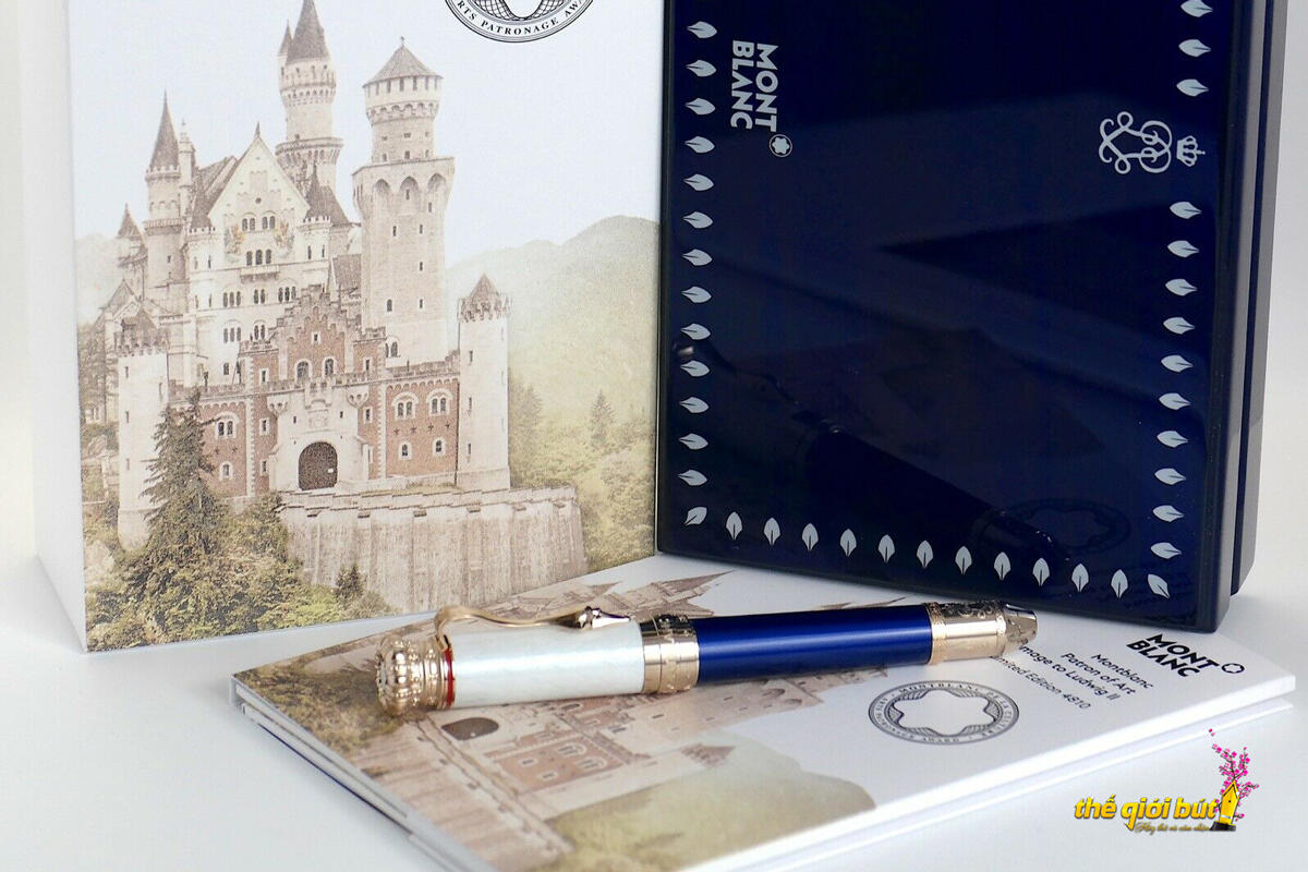 Bút máy Montblanc Patron Of Art Homage To Ludwig II LE 4810 Fountain Pen 