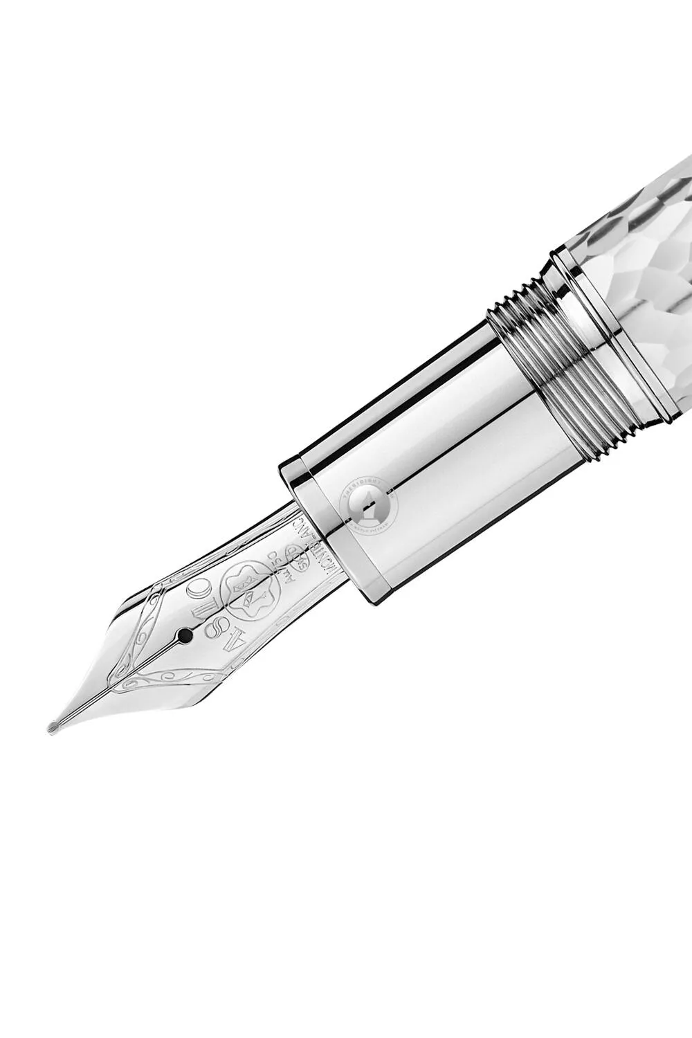 Meisterstück martelé sterling silver fountain pen hotsell