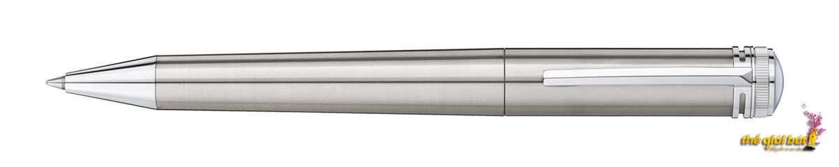 Bút dạ bi Montblanc Heritage 1921 Stainless Steel Capless Rollerball 113344