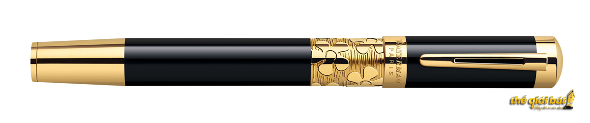 Bút máy Waterman Elegance Black GT Fountain Pen S0898610