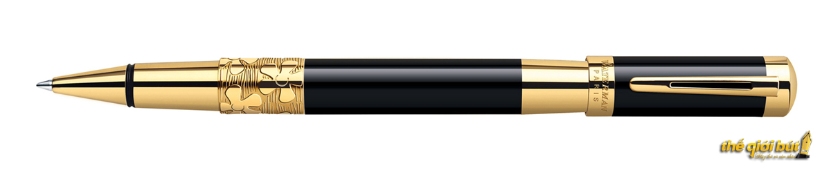 Bút dạ bi Waterman Elegance Black GT Rollerball S0898650