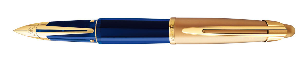 Bút máy Waterman Edson Sapphire Blue Fountain Pen S0102060