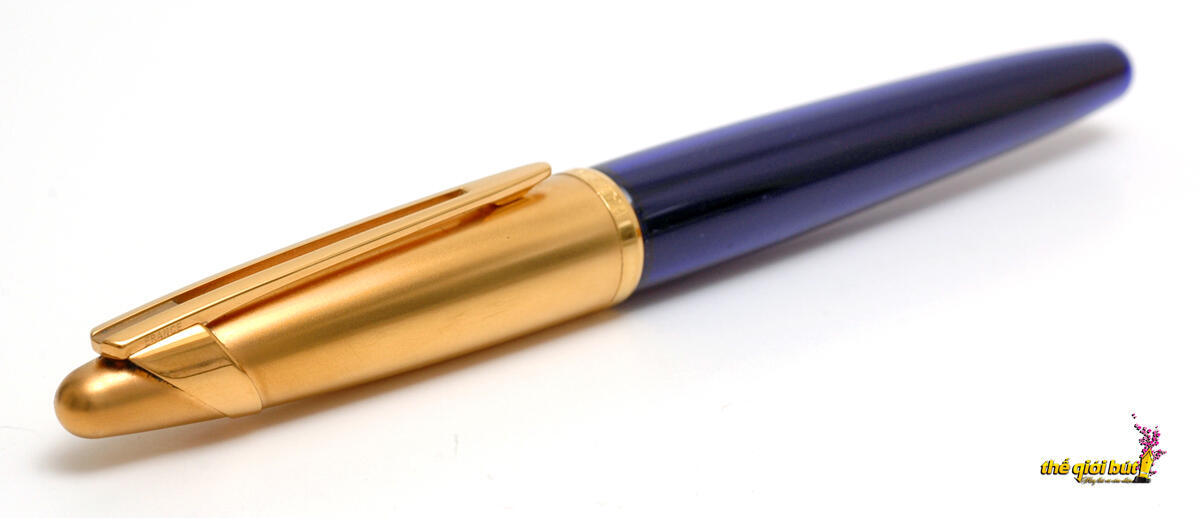 bút dạ bi Waterman Edson Sapphire Blue Rollerball