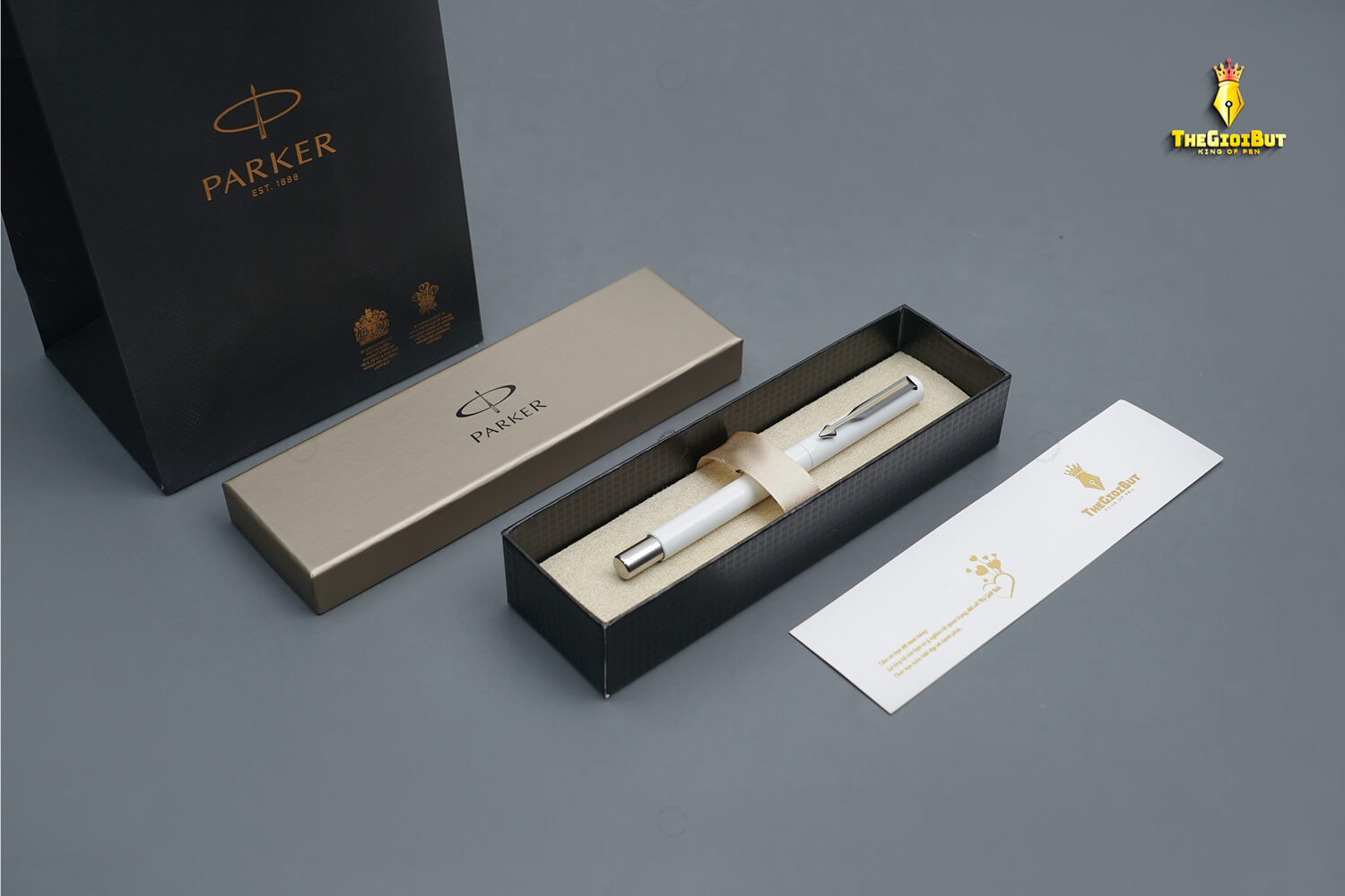 Parker Vector Standard White Ct Rb 2025456 Box