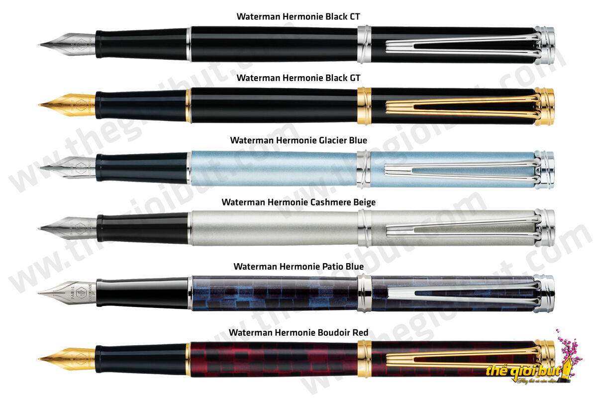 Bút bi Waterman Harmonie Patio Blue CT Ballpoint Pen S0701700