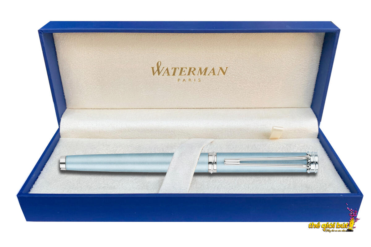 Bút máy Waterman Harmonie Glacier Blue CT Fountain Pen S0684070