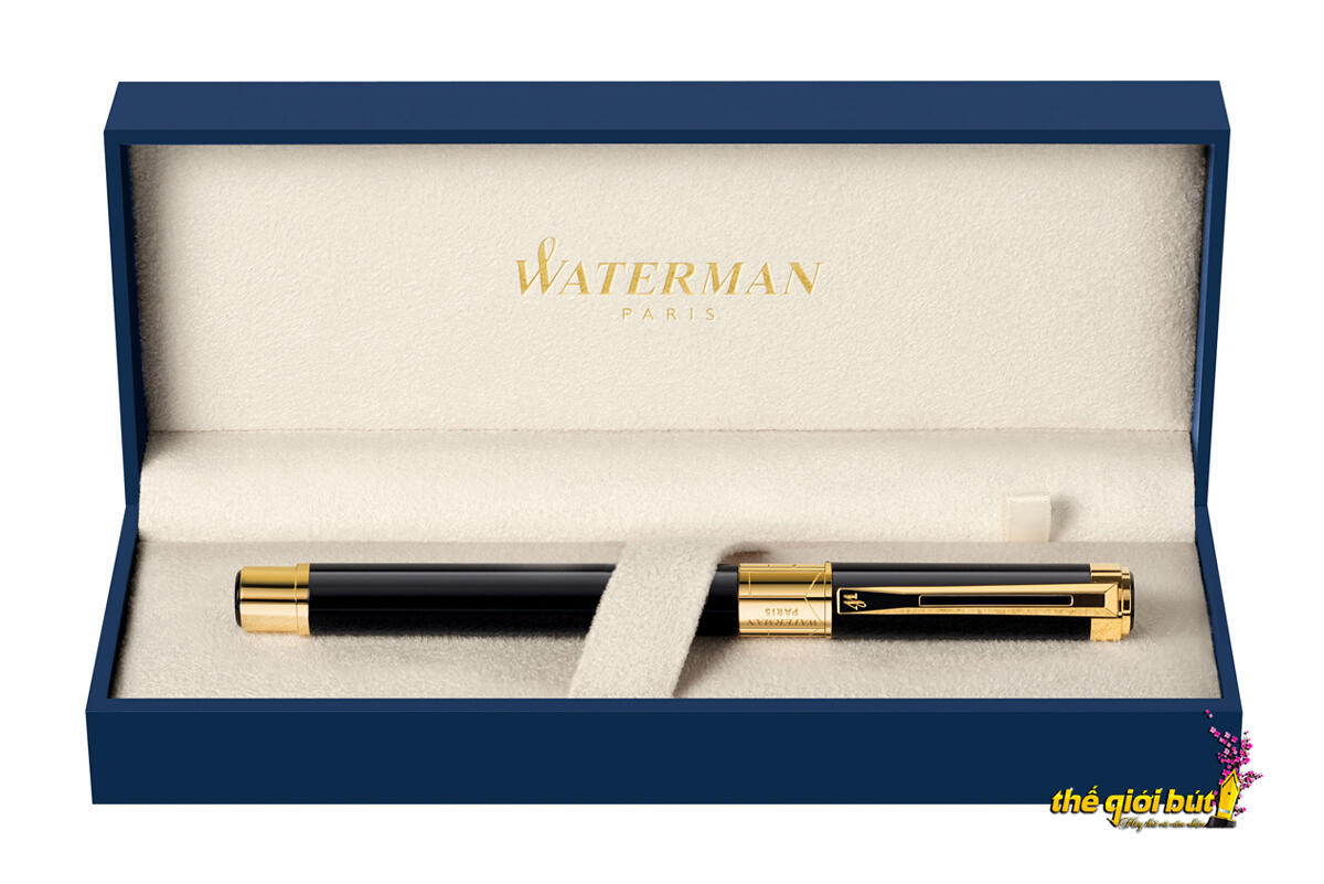 Bút máy Waterman Perspective Black GT Fountain Pen S0830800