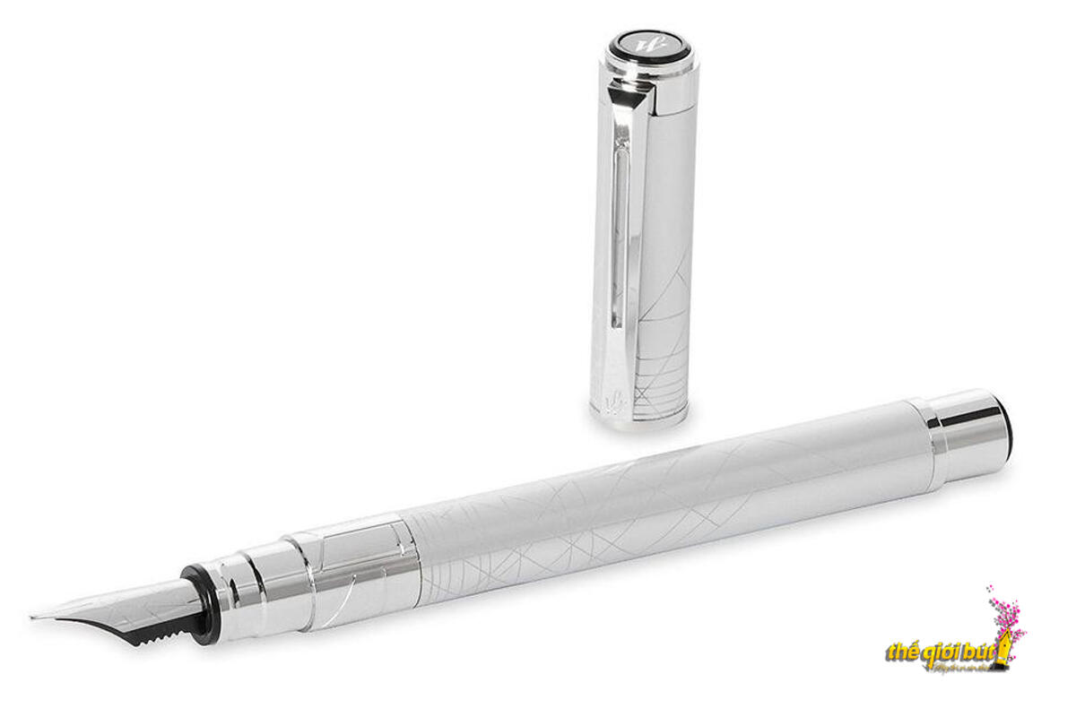 Bút máy Waterman Perspective Silver CT Fountain Pen S0831220