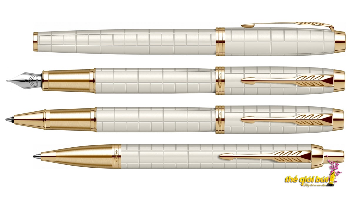 Bút dạ bi Parker IM Premium Pearl GT Rollerball Pen 2143646