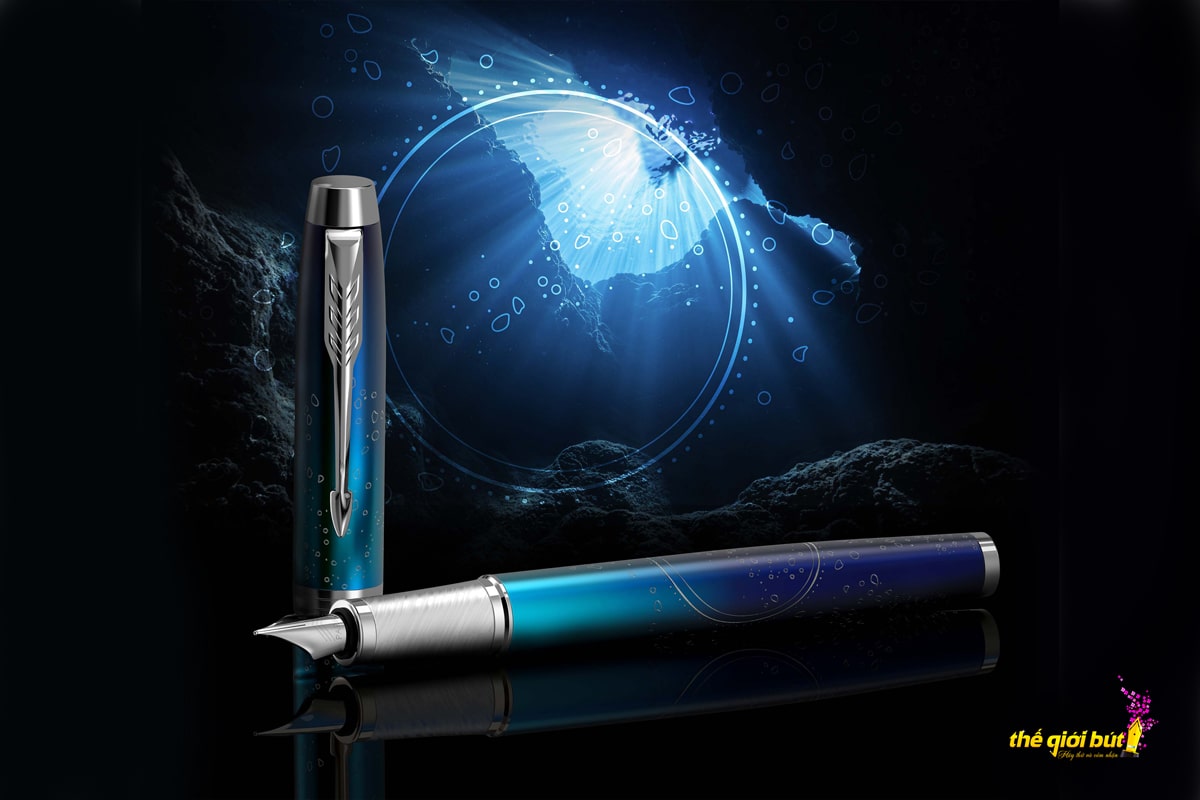 Bút máy Parker IM Special Edition Submerge Blue Fountain Pen 2152858