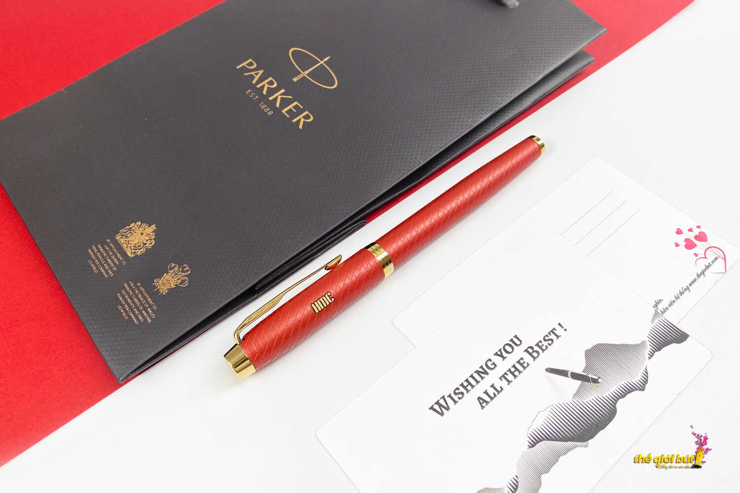 Bút máy Parker IM Premium Red GT Fountain Pen 2143453