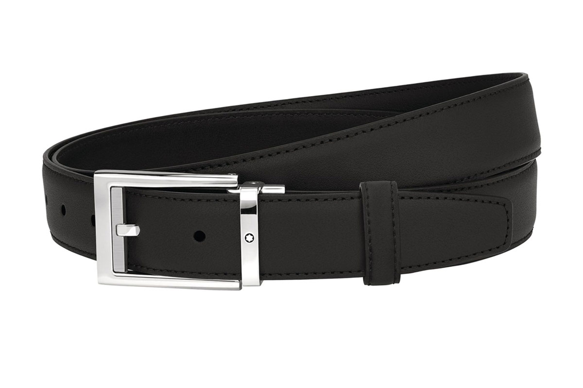 Thắt lưng Montblanc Business Leather Belt 123895