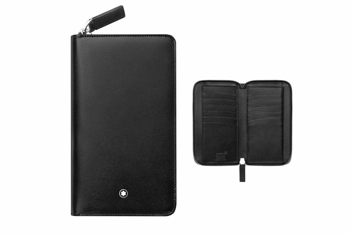 Ví cầm tay Montblanc Meisterstuck Small Wallet 12cc Zip Around 118304