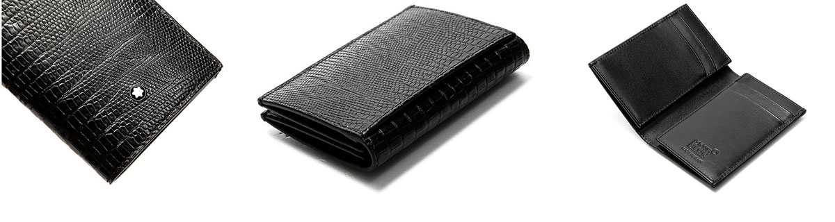 Ví namecard Montblanc Meisterstück Selection Lizard Pocket Holder 116299