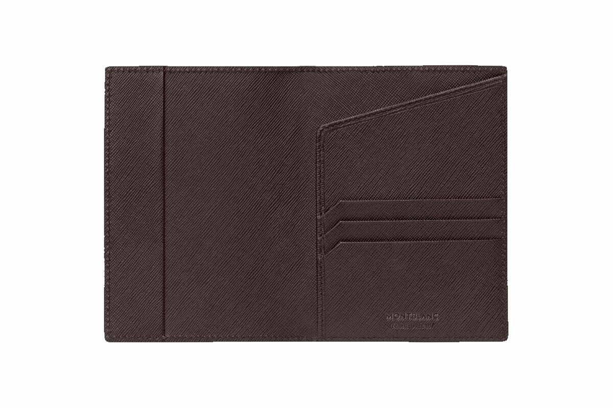 Ví Montblanc Sartorial Passport Holder Italian Tobacco Leather 113233